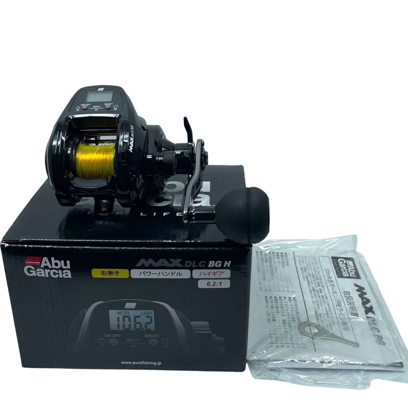 Abu Garcia アブガルシア 両軸リール Abu Garcia MAX DLC BGH