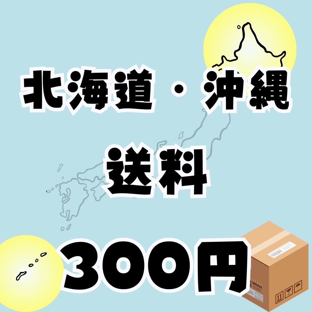 北海道  沖縄  宅配便の発送のみ 別途 300円  📦-0