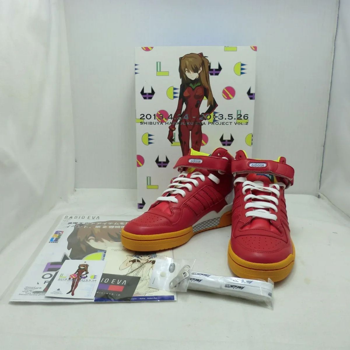 mi adidas x EVANGELION FRM MID EVANGELION (2号機バージョン) ＜アディダス＞ SH03704  エヴァンゲリオン アスカ・ラングレー レッド 24.0㎝ レディース スニーカー 【R0244-005】268 - メルカリ