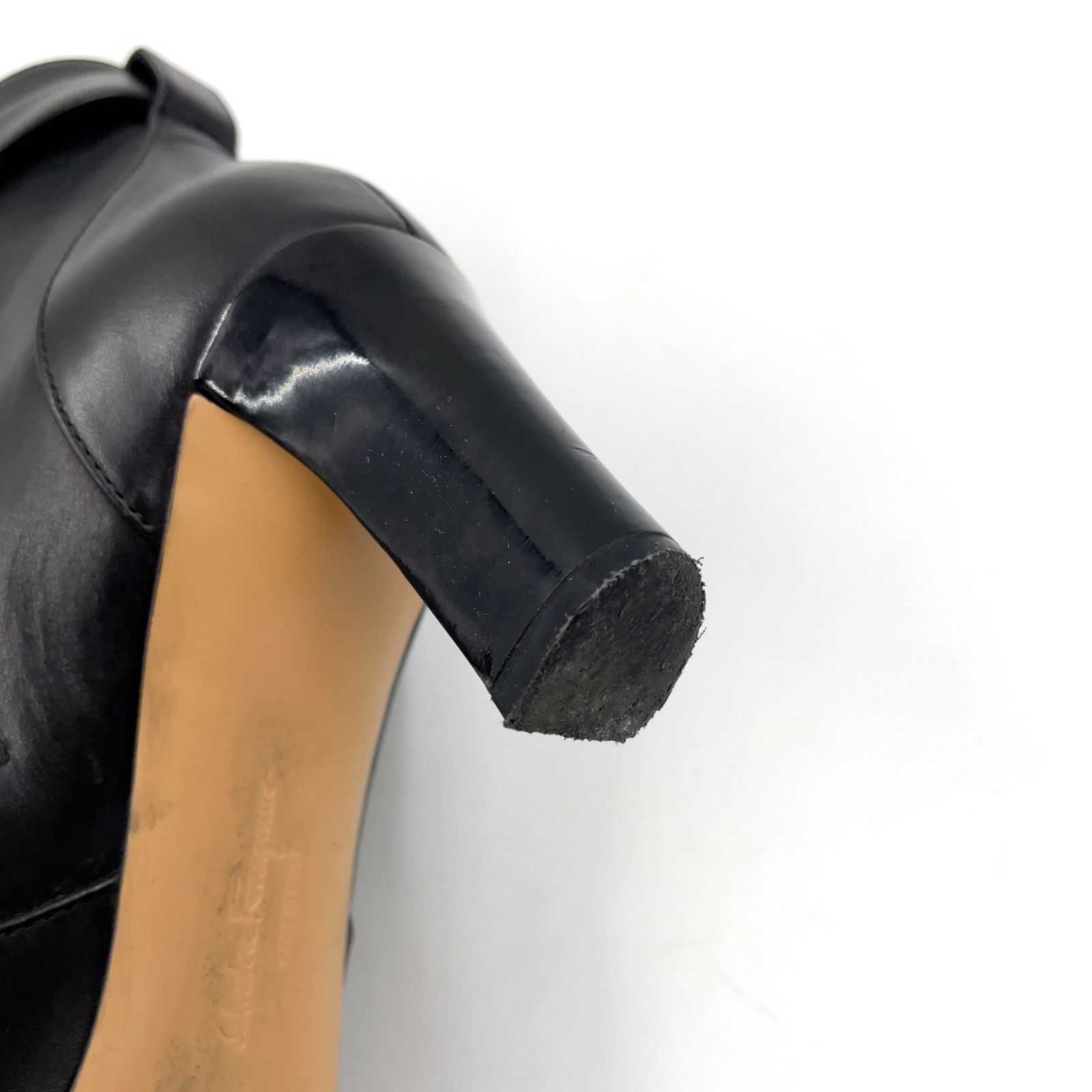 ブラック ショートブーツ