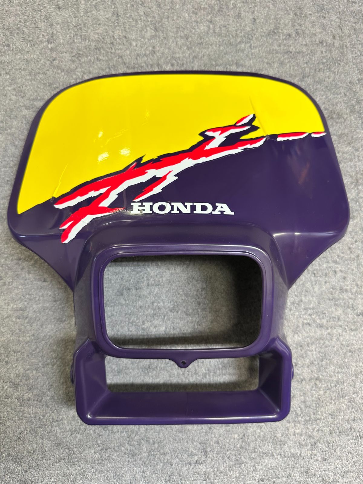 ホンダ 純正 CRM250R アッパー マスク MD24 白 ライトカウル