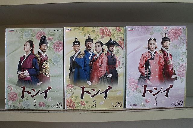 トンイ DVD 全30巻セット　中古品 Amazon.co.jp: トンイ [レンタル落ち] 全30巻セット [マーケット