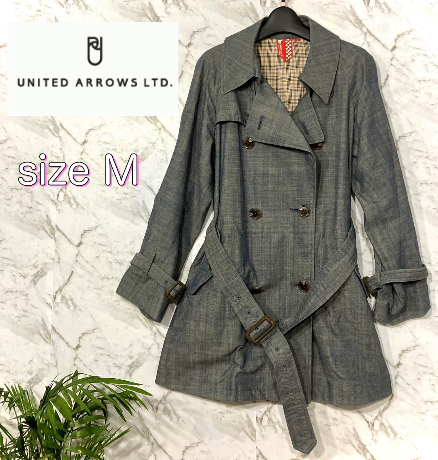 UNITED ARROWS トレンチコート M - クレスト❦ なんでもショップ