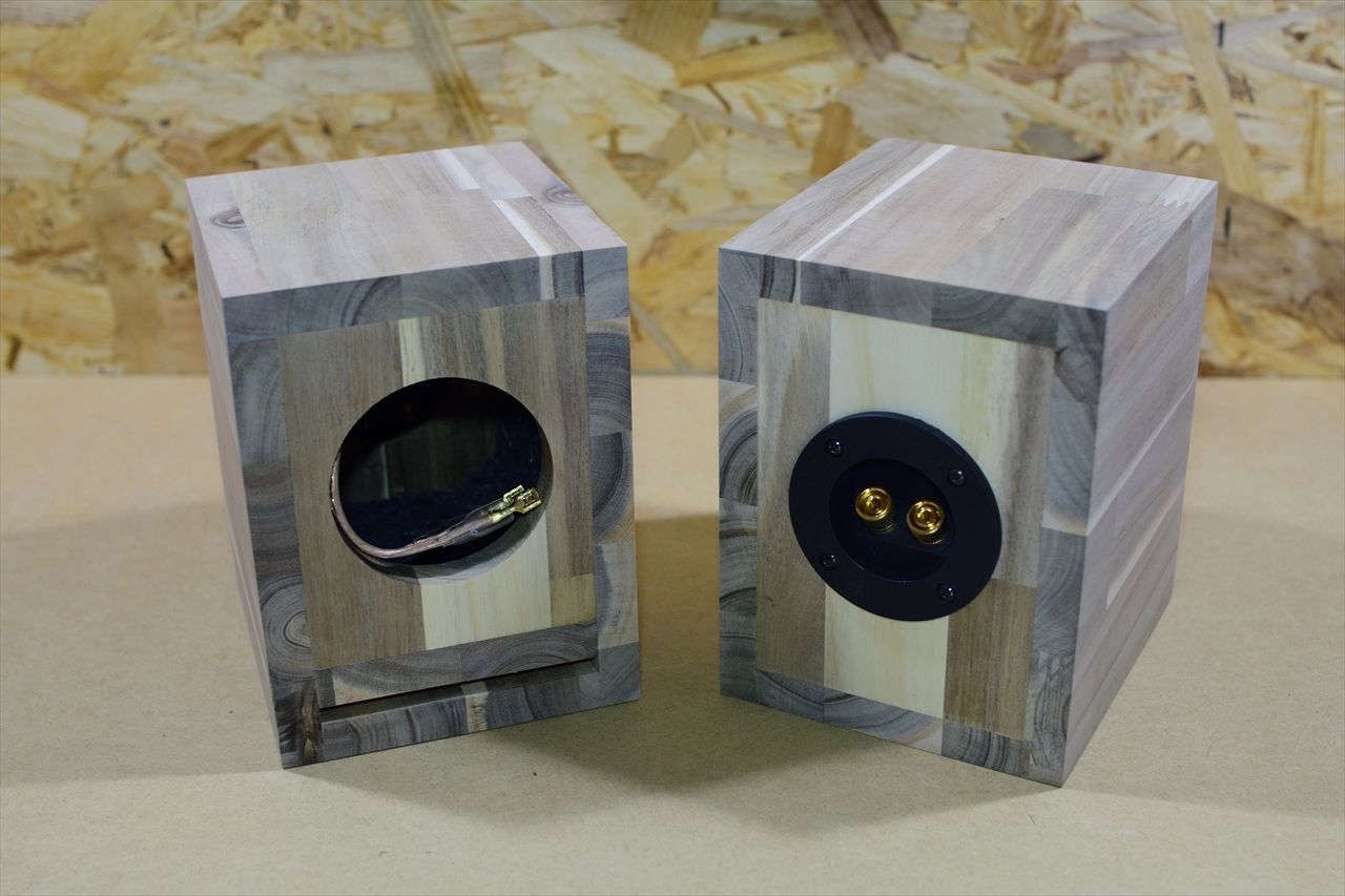 BS-10・組立キット】長岡鉄男氏設計 バスレフ スピーカー 開口サイズ変更可