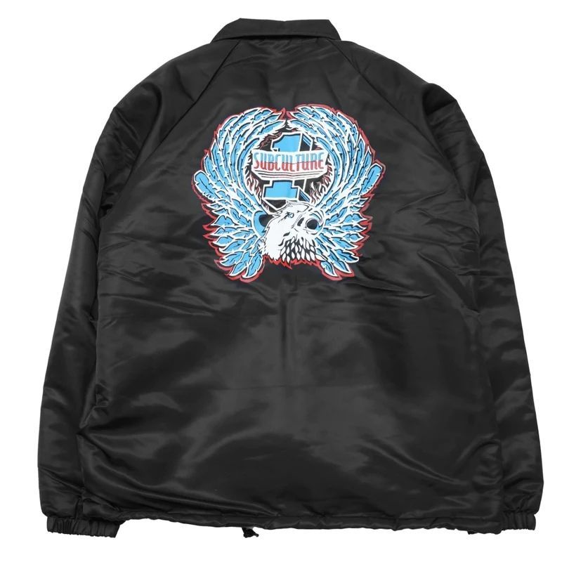 SUBCULTURE EAGLE COACHES JACKET / NAVY（Subculture サブ