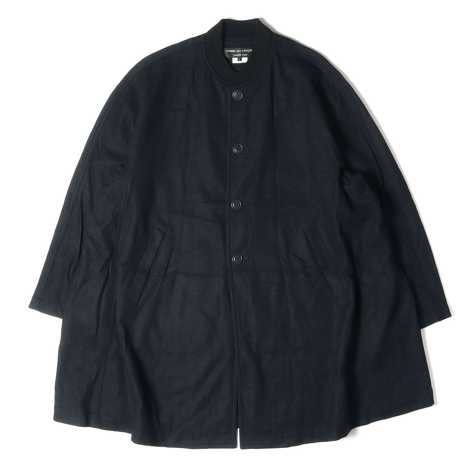 12aw comme des garcons 縮絨 コート 0-54-715 COMME des GARCONS