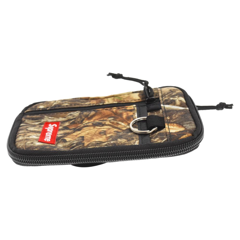 SUPREME (シュプリーム) 19AW Small Zip Pouch Wallet Real Tree Camo