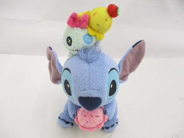 品 ディズニー スティッチ スクランプ ぬいぐるみ 2015 アイスクリーム