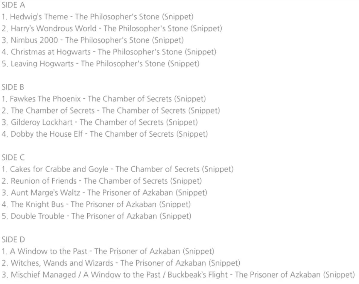 ゆうパケットポスト便無料 ハリーポッター