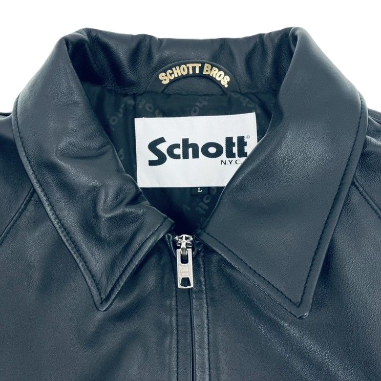 ♪ Schott ショット BEAUTY&YOUTH 別注 レザー トラッカーブルゾン L 