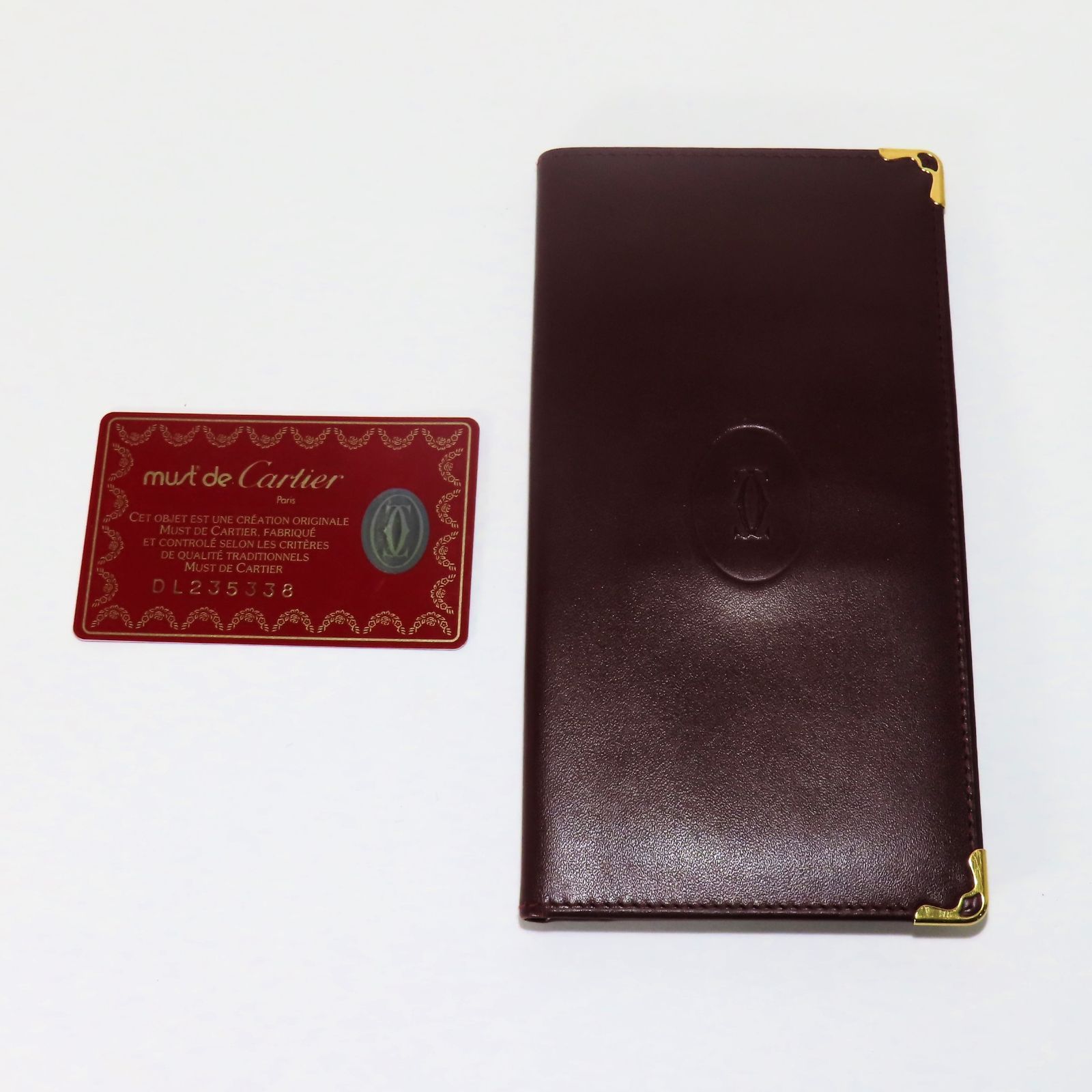 Cartier カルティエ　長財布　札入れ 楽天市場】【未使用品】 カルティエ 長財布 小銭入れ無し 札入れ