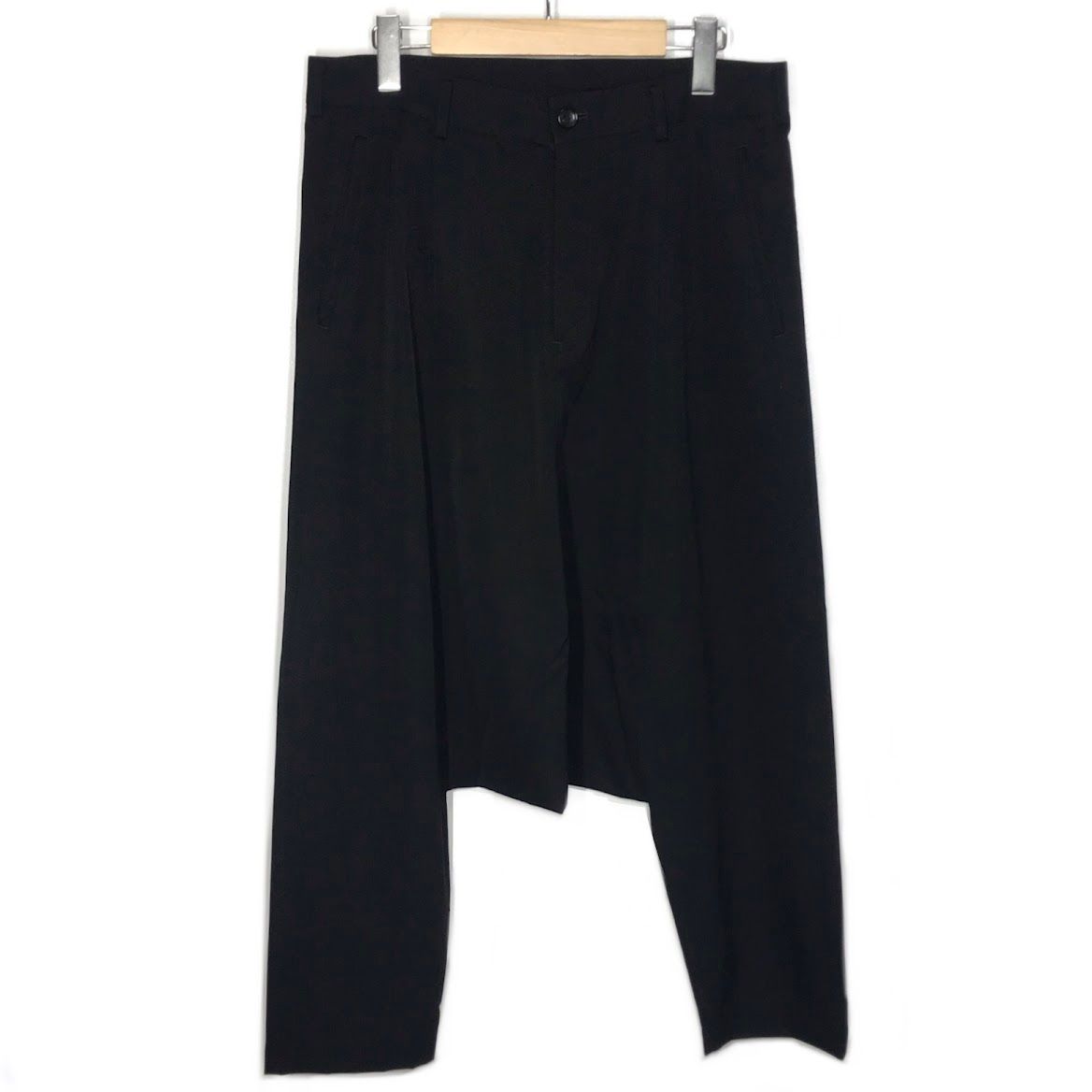 コムデギャルソンサリエルパンツ黒 コムコム コムデギャルソンCOMME des GARCONS ウール中綿