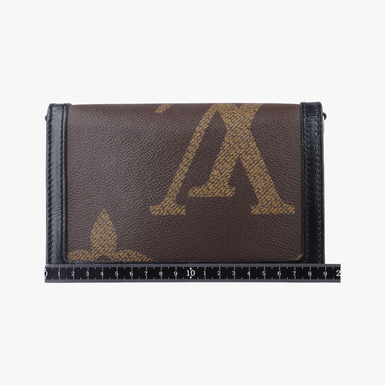 ルイヴィトンLouis Vuittonドーフィーヌモノグラム ブラウン系×ブラックモノグラムジャイアント×カーフレザーM67696AA1169