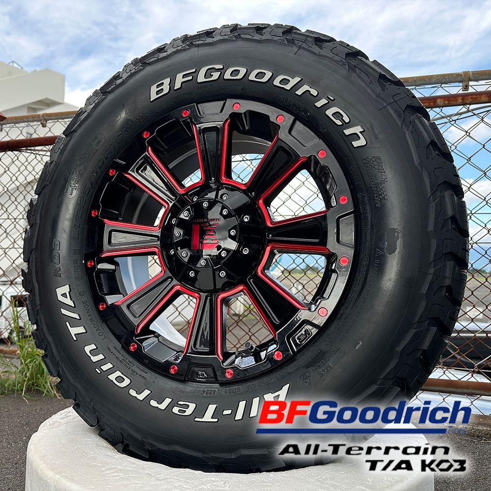 デリカD5 BFGoodrich T/A KO2 215/70R16＋MLJ XTREME-J 16インチ