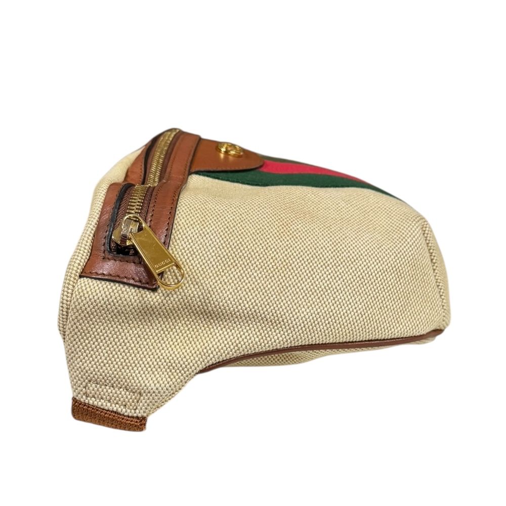 GUCCI グッチ シェリーライン ヴィンテージロゴ ウエストバッグ 中古品 GUCCI グッチ シェリーライン ヴィンテージロゴ ウエストバッグ