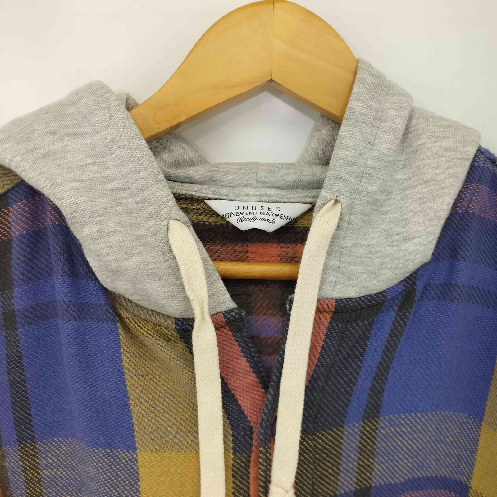 アンユーズド UNUSED シャツ 中古 416416 A3 UNUSED &frasl; アンユーズド | コットン ドット ウエスタンシャツ | 1 | ホワイト | メンズ