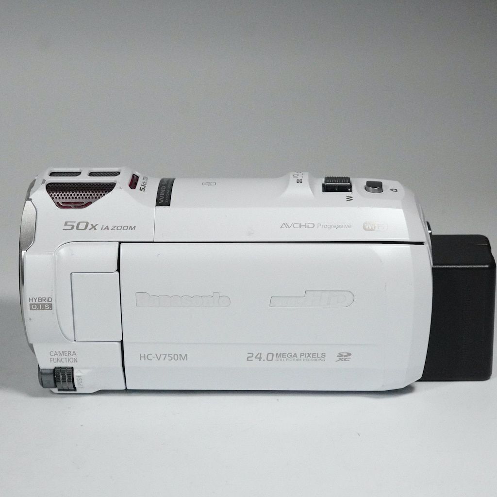 Panasonic ○安心保証○新品同様○HC-V750M ホワイト○ パナソニック