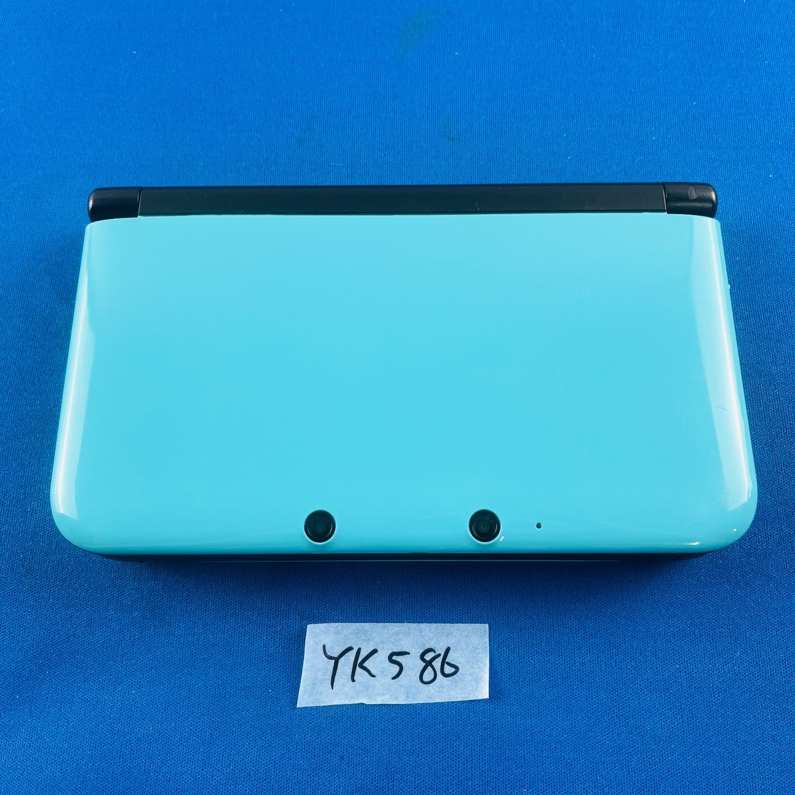YK586 カラー Nintendo 3DSLL 本体のみ リミテッドパック ターコイズxブラック 任天堂 ニンテンドー DS 3DS TURQUOISE BLACK ターコイズ ブラック 携帯型ゲーム機 デザイン
