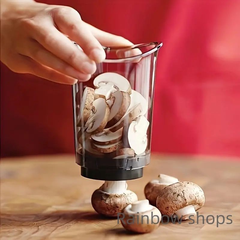 3in1 スライサー - 炭素鋼刃付き 野菜 イチゴ キノコ用サラダ＆炒め物調理ツール RMXX841