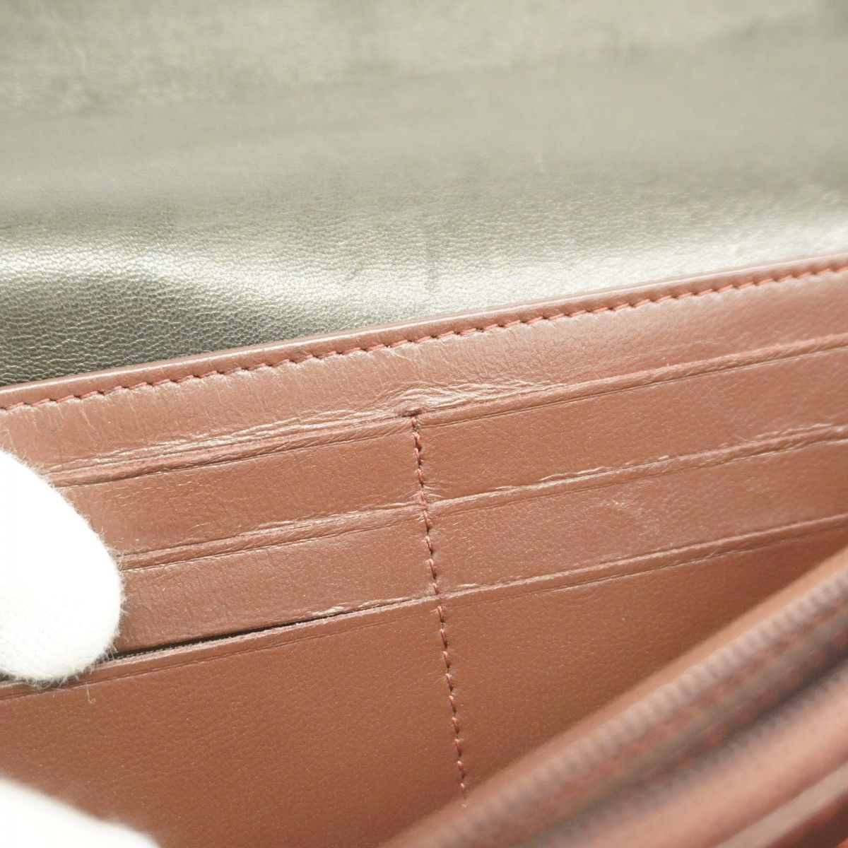 5hb0674-h】シャネル 長財布 マトラッセ ラムスキン ブラック ゴールド  