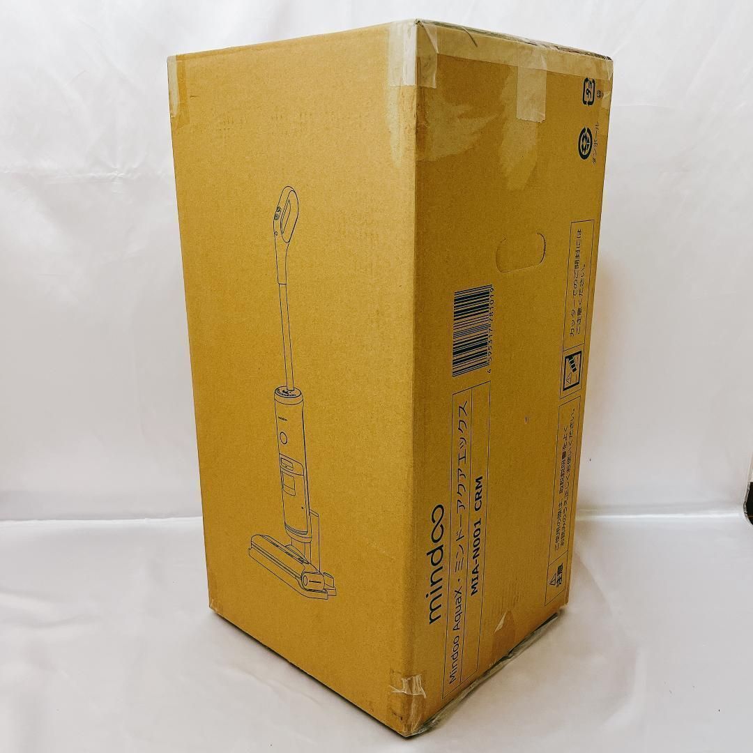 本店 日本 AquaX ミンドーアクアエックス 水拭き掃除機 クリーム
