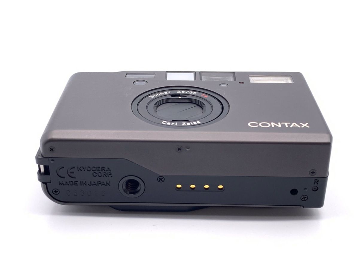  コンタックス T 3 チタンブラック コンパクトカメラ(フィルム) フィルムカメラ