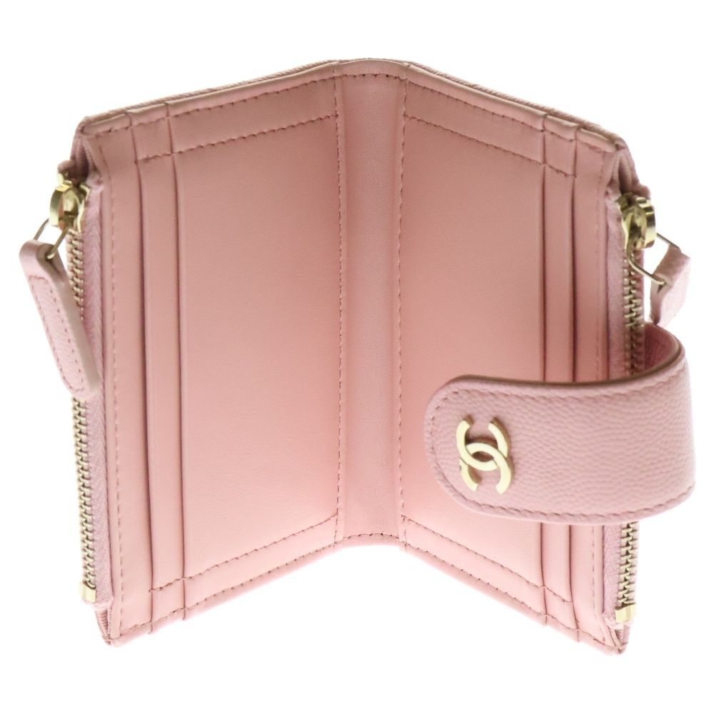 CHANEL (シャネル) マトラッセ クラシック ダブルジップ カードケース  