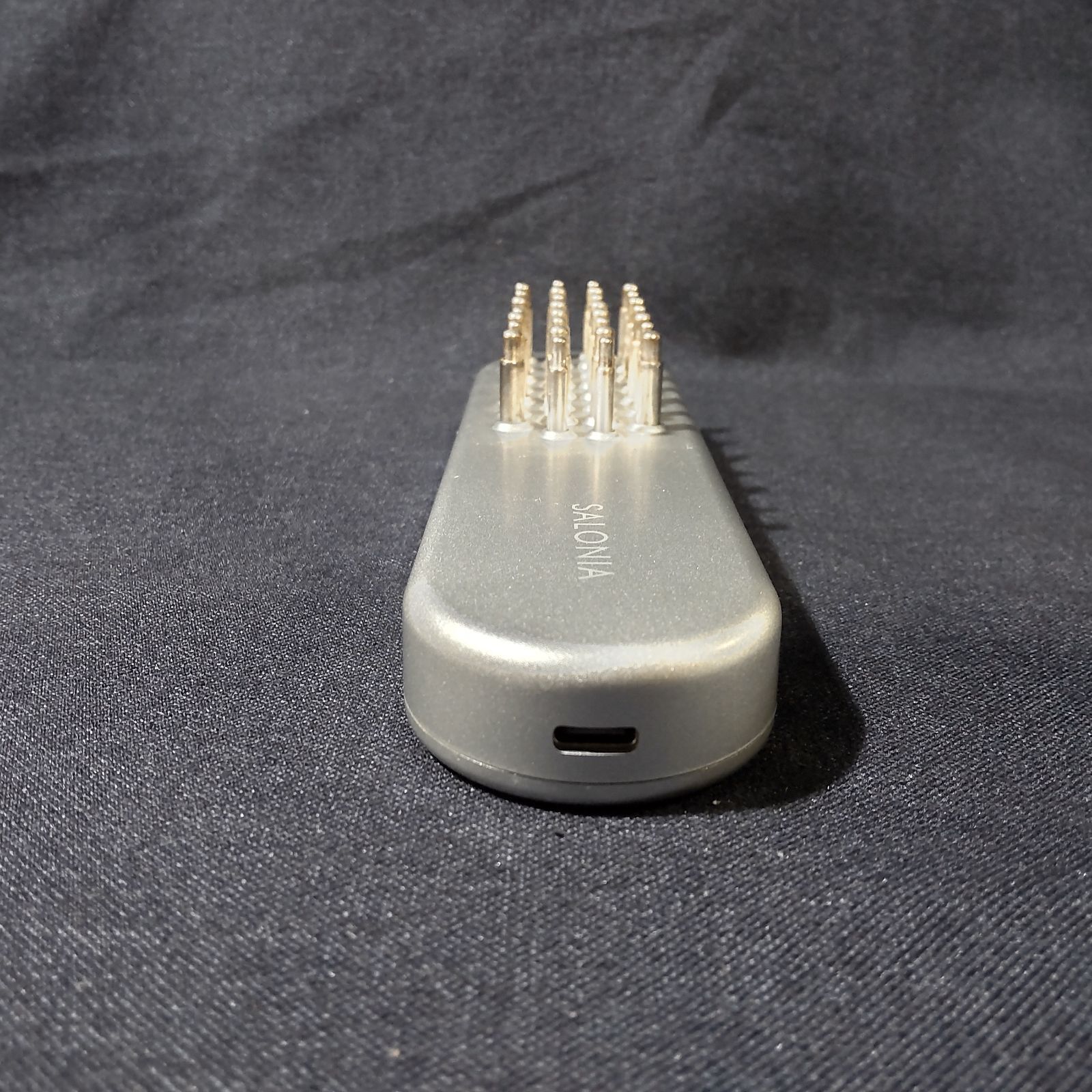 SALONIA サロニア EMS リフトブラシ 美容電気ブラシ シルバー