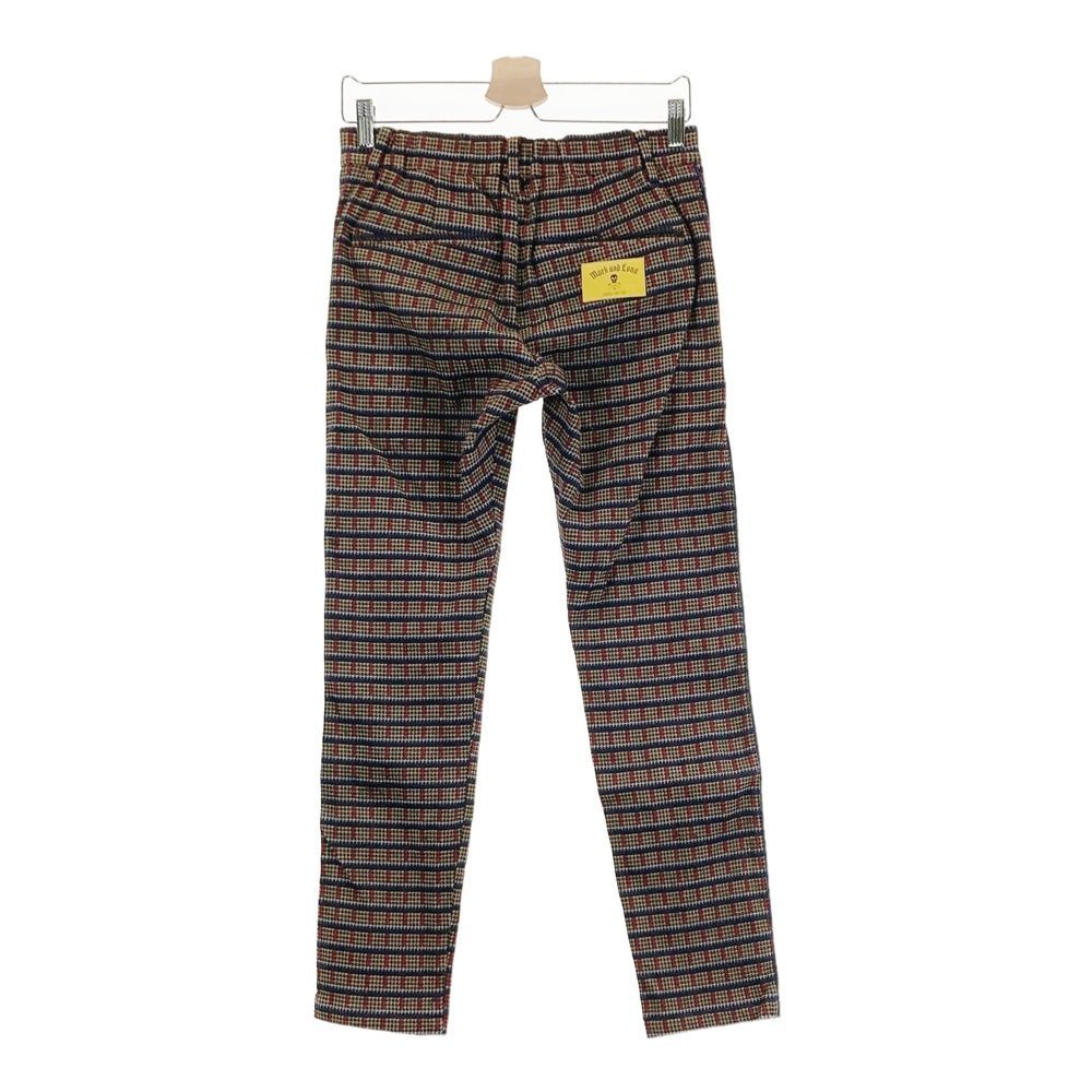 サイズ 44 MARK-LONA マークアンドロナ ストレッチロングパンツ チェック柄 ベージュ系 240101511441 ゴルフウェア メンズ ストスト