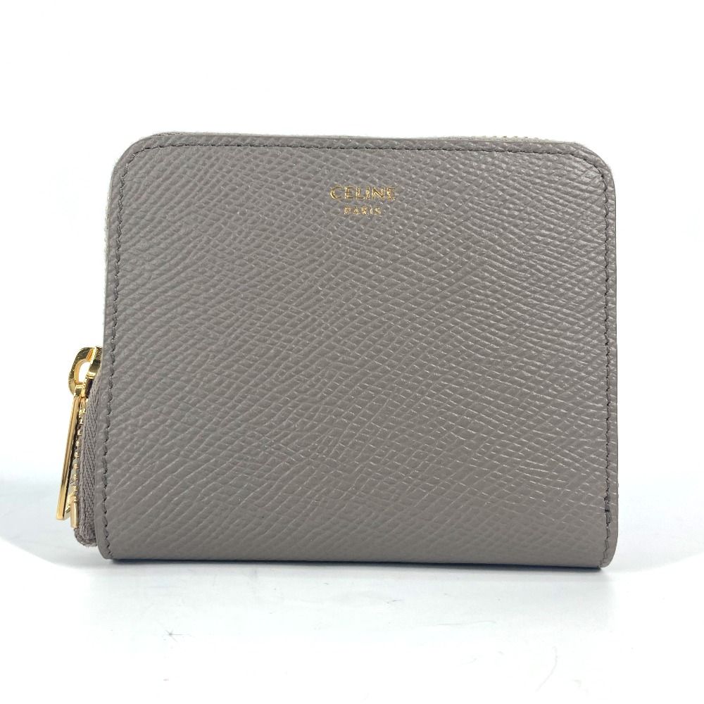 CELINE セリーヌ 2つ折り財布 ジップウォレット エッセンシャル CELINE セリーヌ 2つ折り財布 スモール ジップウォレット