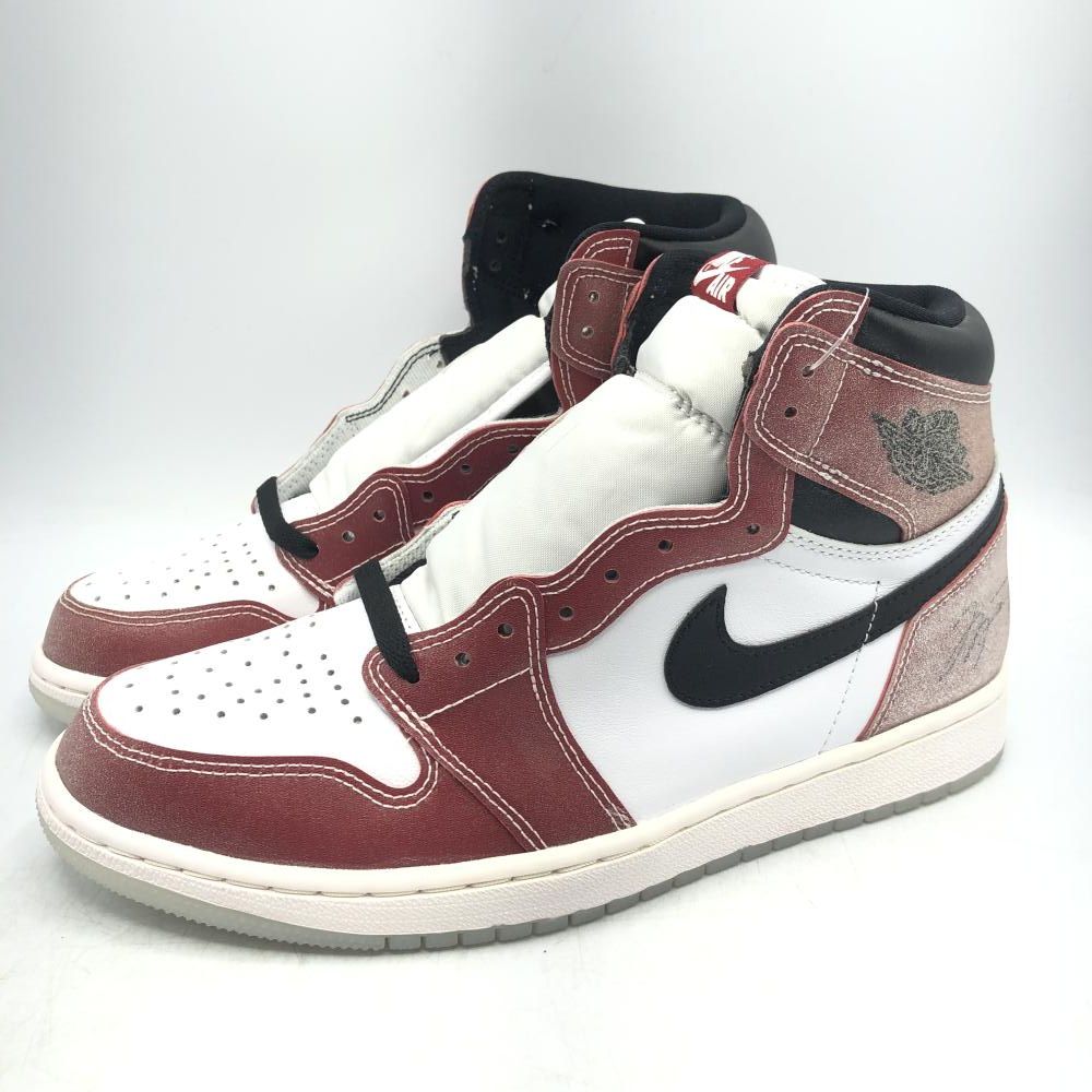NIKE × TROPHY ROOM AIR JORDAN 1 RETRO HIGH OG SP Chicago 青紐有り サイズ27.5cm DA2728-100 ナイキ × トロフィールーム エア ジョーダン 1 レトロ ハイ OG SP 17