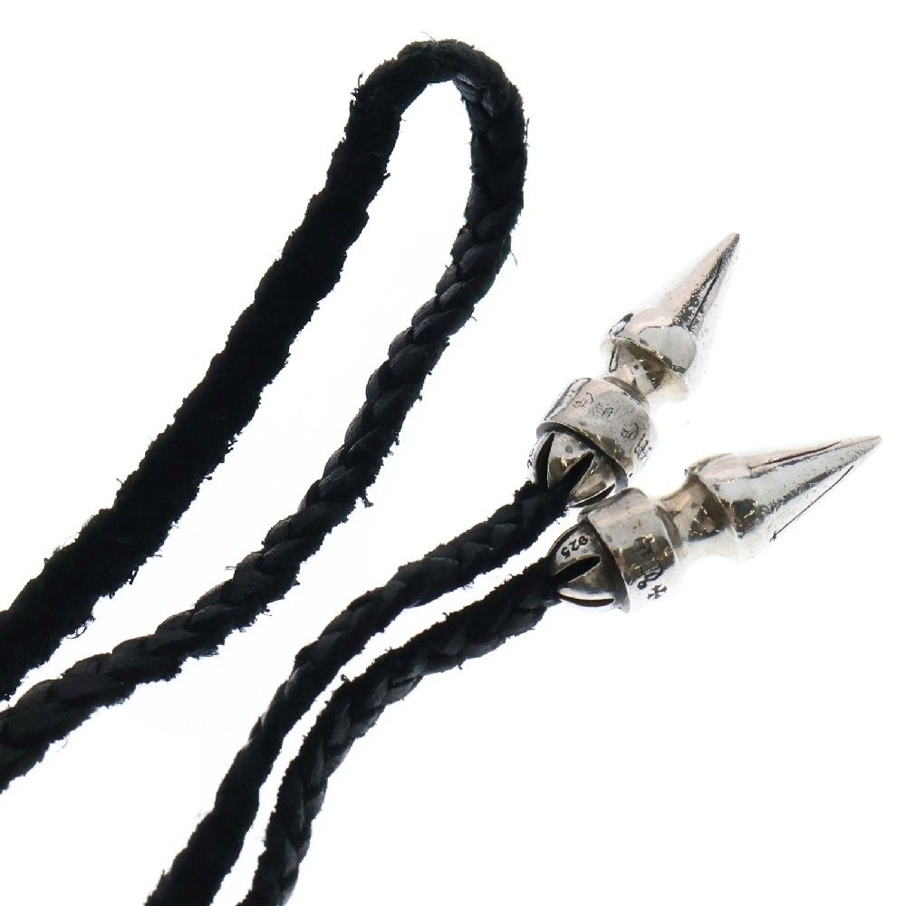 CHROME HEARTS (クロムハーツ) スパイク レザー ブレード ボロチップ