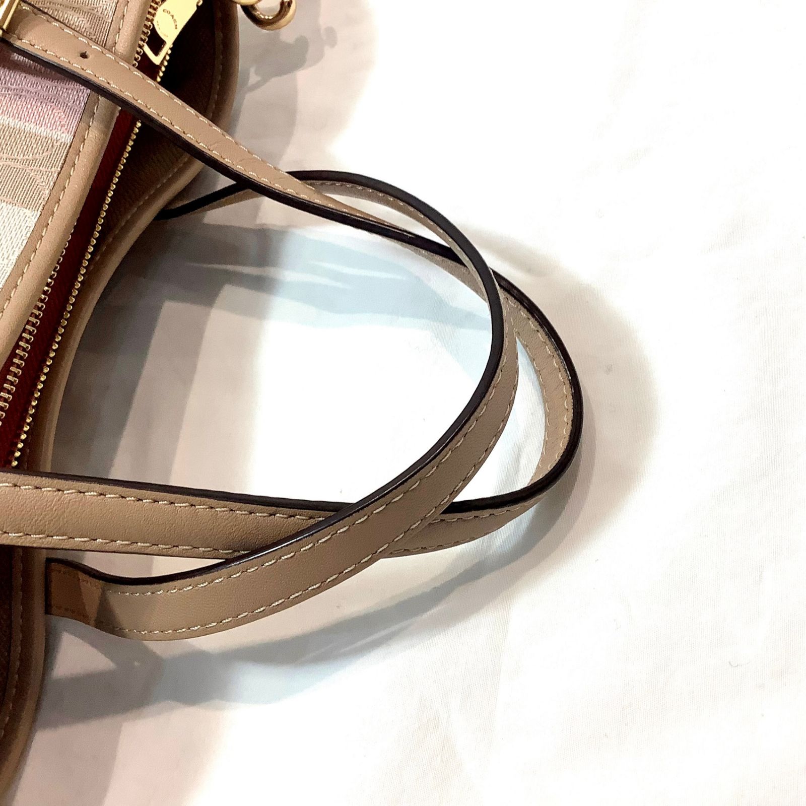 美品】コーチ（COACH）モリートー ト25 C8416 アウトレット キャンバス  