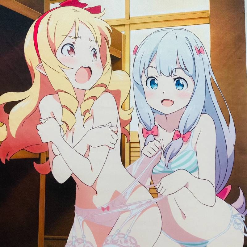 エロマンガ先生 タペストリー 2本 セット 和泉紗霧 山田エルフ / B2 紗
