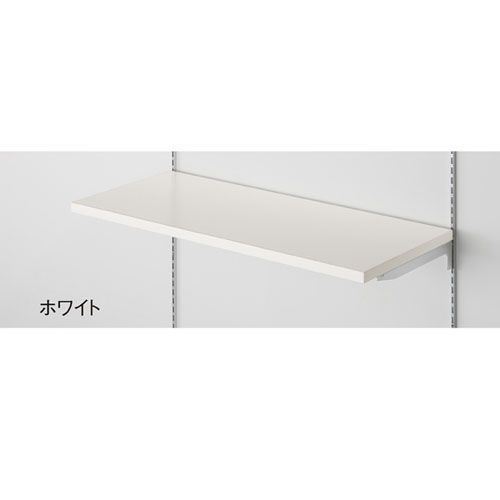 メラミン木棚セット W90cmタイプ D30cm ホワイト  61-777-39-2 店舗什器 ディスプレー マネキン 装飾品 販促用品 ハンガー ラッピング