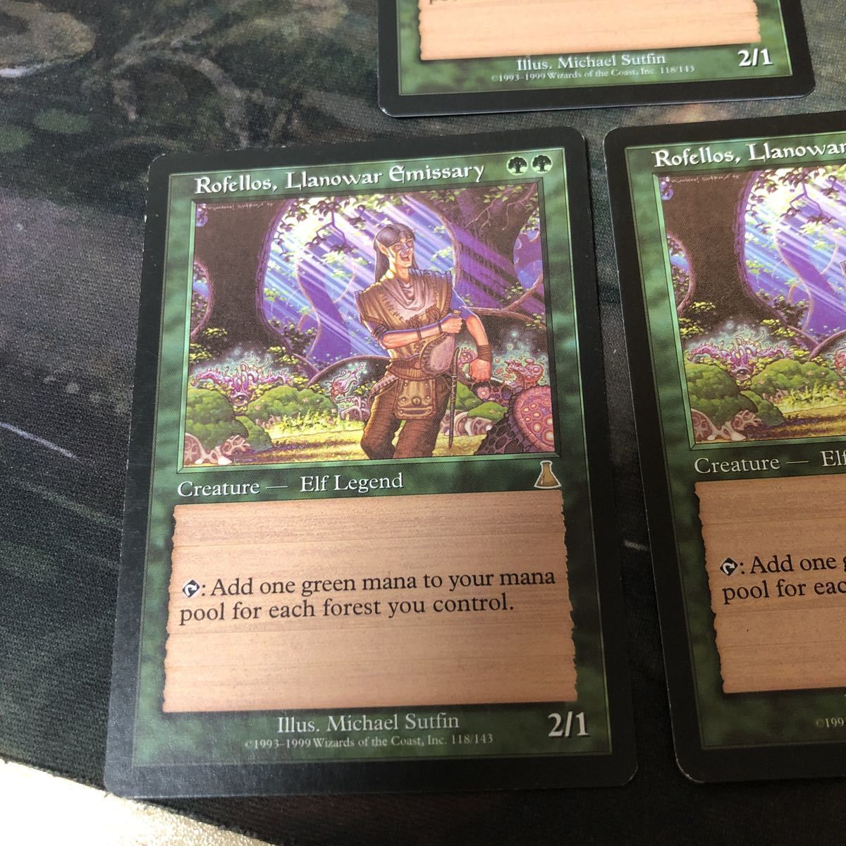 nv3 28 ラノワールの使者ロフェロス Rofellos, Llanowar