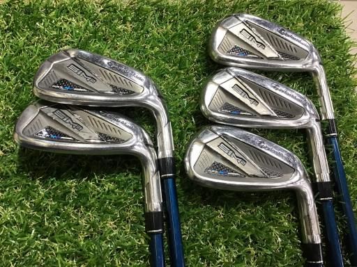 テーラーメイド SIM2 MAX 5S アイアンセット IR TENSEI BLUE TM60 SIM2 IR フレックスS メンズ 男性用 右利き 右用 Dランク ゴルフクラブ