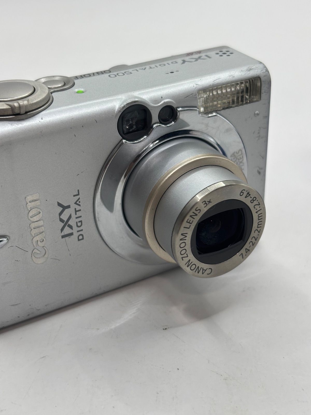 ✨実用✨ Canon IXY DIGITAL 500 PC1084 Canon IXY DIGITAL 500 PC1084 シルバー キャノン カメラ