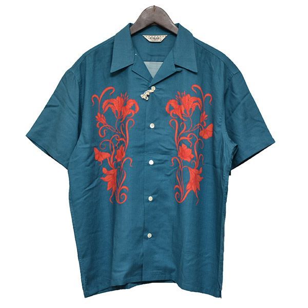 CALEE×Miho Murakami 2022SS Flower Pattern S/S Shirts アロハシャツ