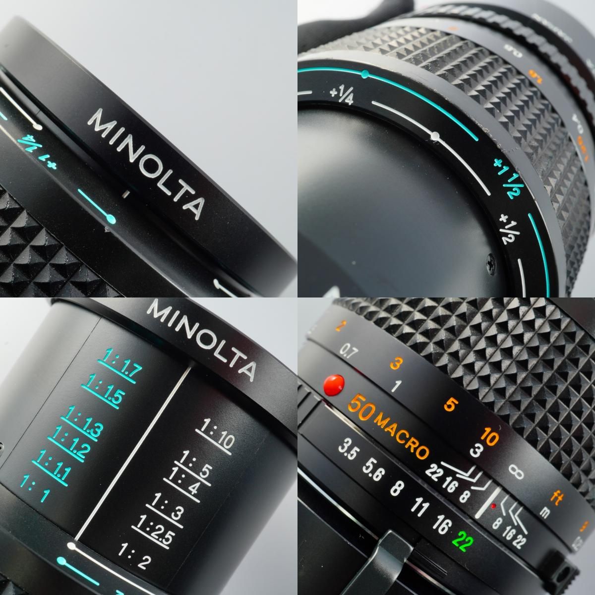 MINOLTA ミノルタ New MD 50mm f/3.5 with Extension Tube