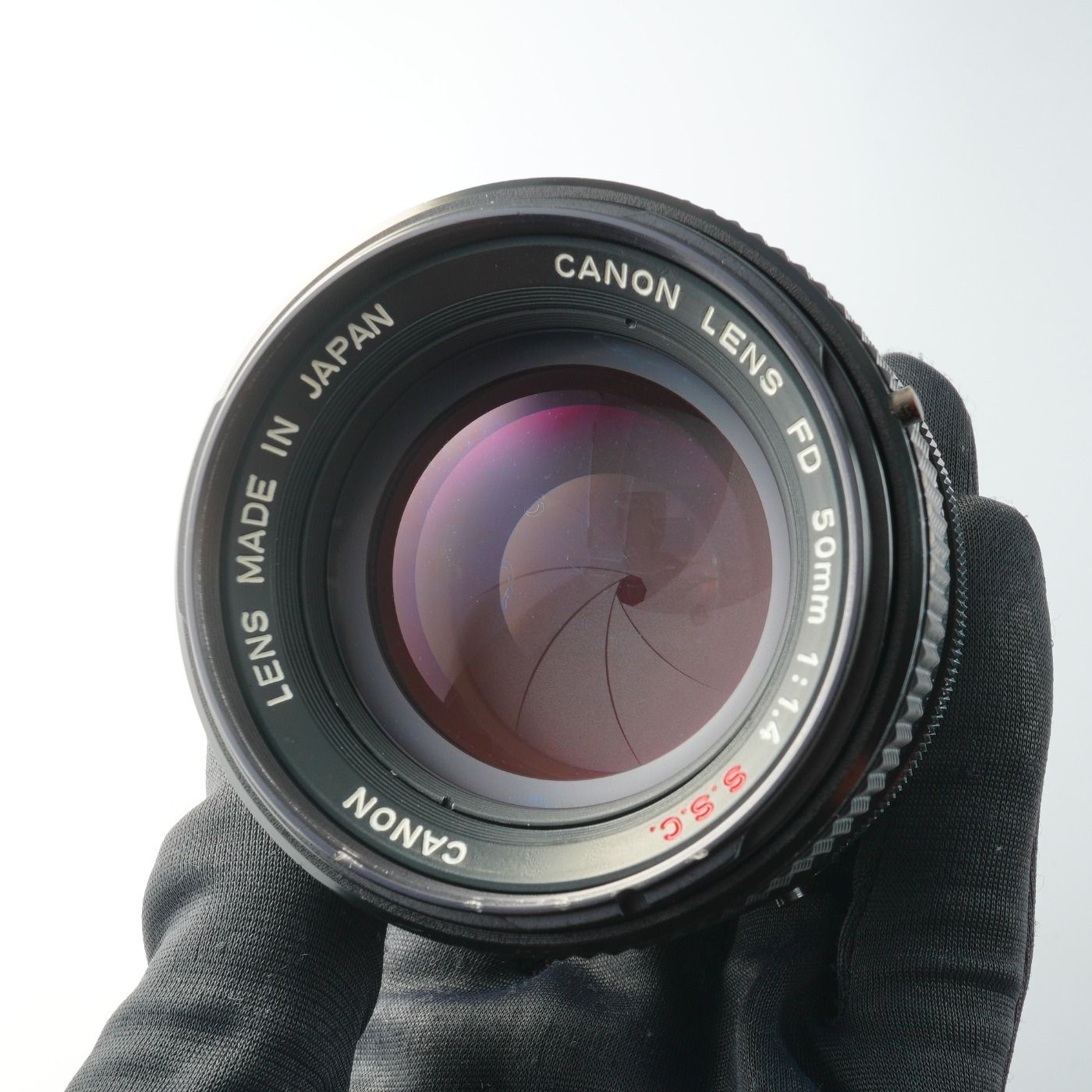 Canon キヤノン FD 50mm F/1.4 S.S.C. A mark 単焦点レンズ 【公式通販】