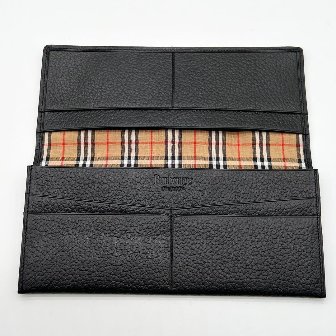 楽天市場】【財布】BURBERRY バーバリー ノバチェック柄 2つ折 長財布