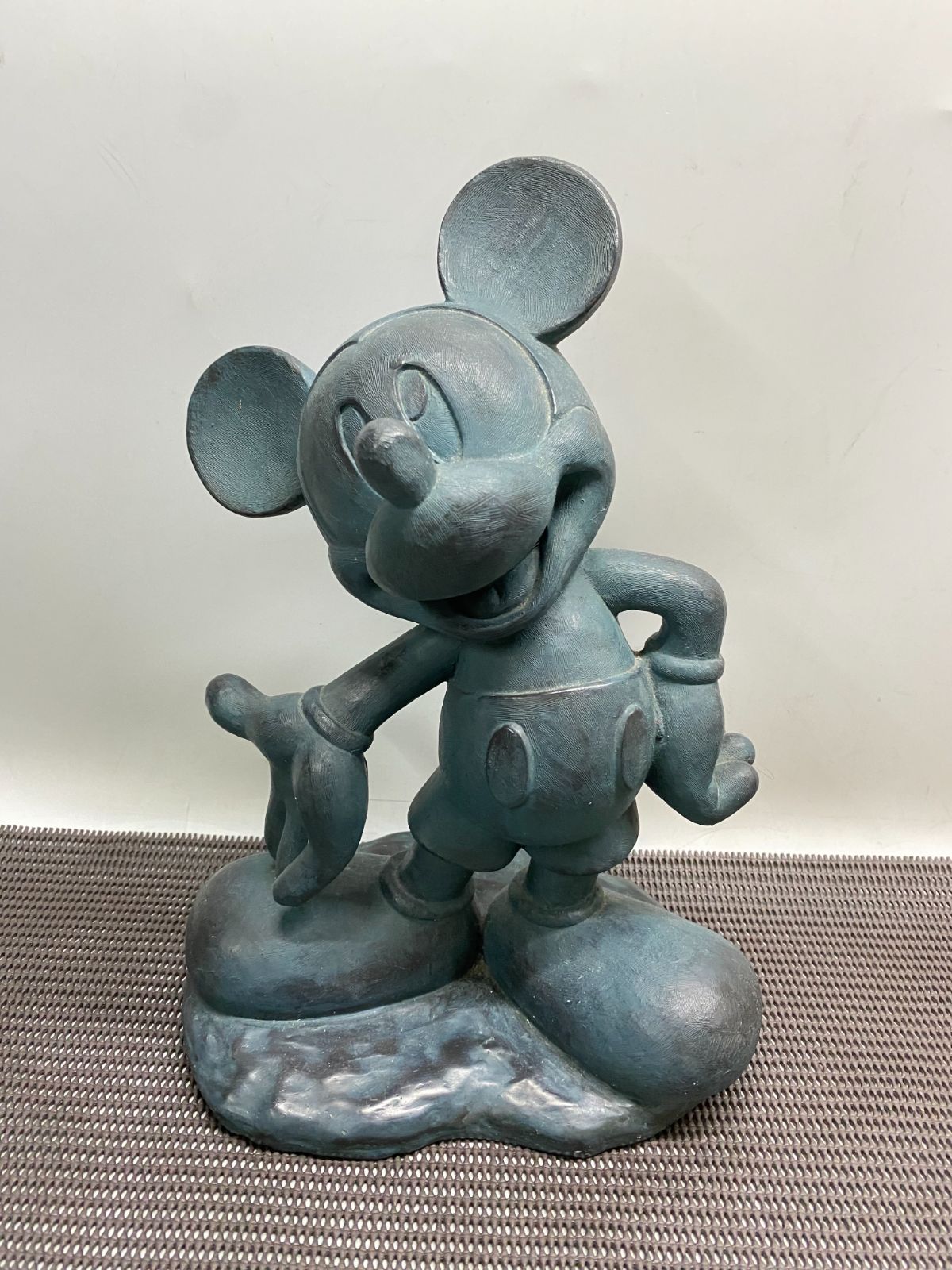 希少NICHITEN ガーデンスタチュー ミッキー ミニー 置物 ガーデニング