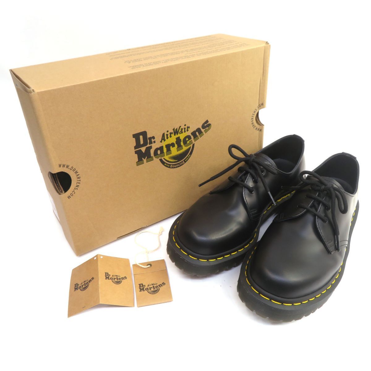 Dr.Martens ドクターマーチン 1461 BEX 3ホールシューズ ブラック UK8 27cm 箱有 ※中古美品 - メルカリ