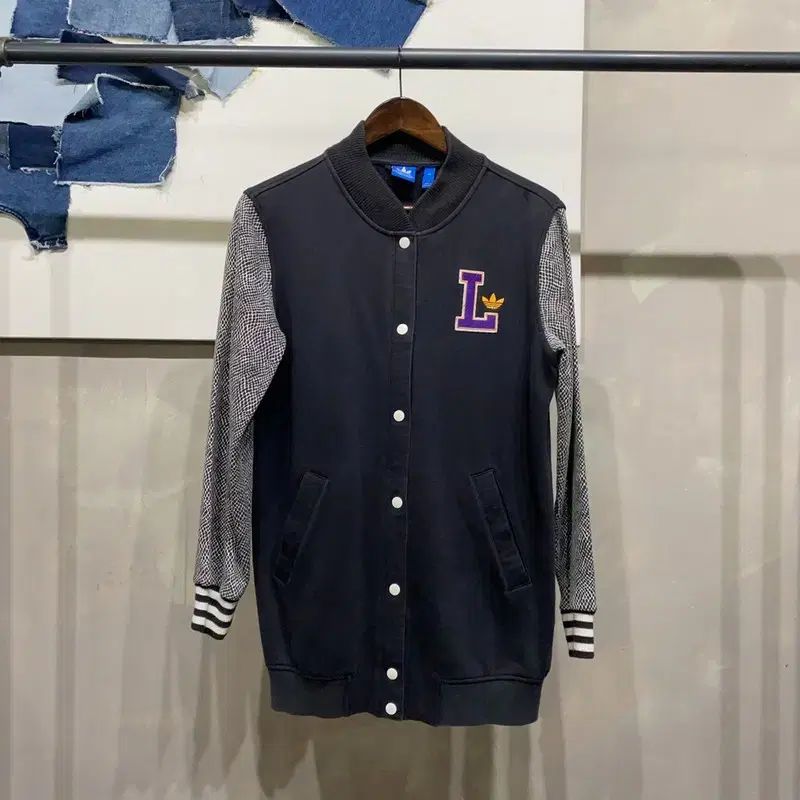90 adidas アディダス レディース ロサンゼルス ストリート 野球ジャンパー ジャケット