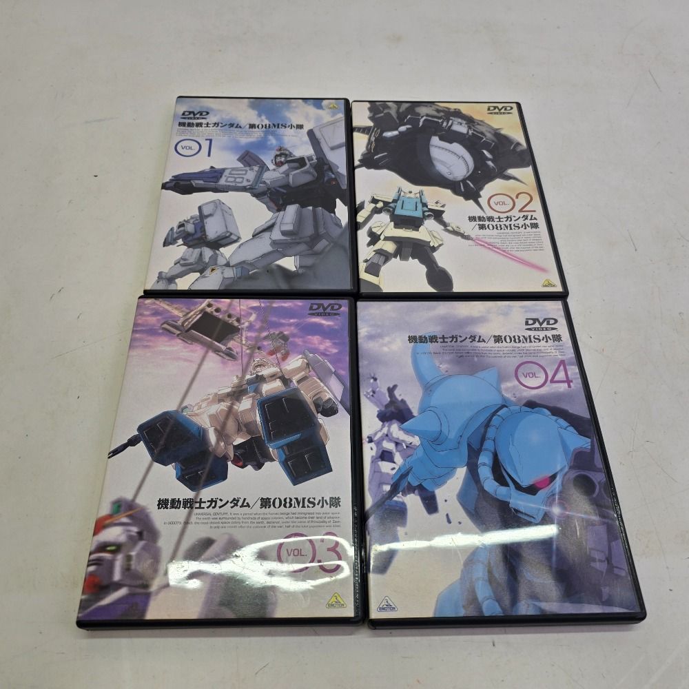 ガンダム30th f91 08小隊　0083 w 未開封 dvd 4本セット DVD】機動戦士ガンダム 第08MS小隊 全セット | 全巻セット