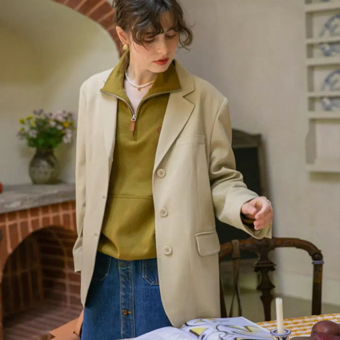 LENINA ルニナ ジャクリーン Classic ジャケット フリーサイズ