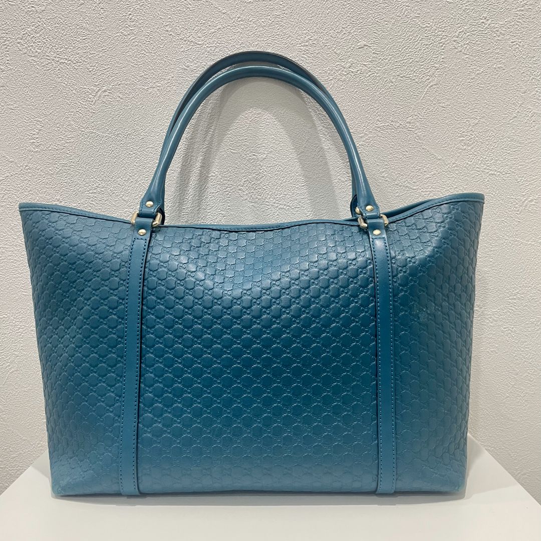 美品】グッチGUCCI トートバッグ ◇マイクログッチ シマ 449647