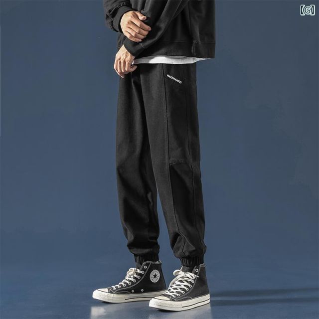 M [4XL]メンズ ファッション 服 オシャレ シンプル 大人 かっこいい 大きいサイズ ストリート 紳士服 カジュアル 長ズボン 韓国スタイル ベルベット 厚手 ストレート レッグ ]メンズ ファッション 服 オシャレ シンプル [4XL]メンズ