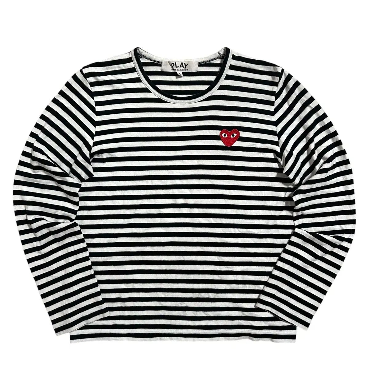 COMME des GARCONS コム デ ギャルソン ウーマンズ ストライプ ボーダー L